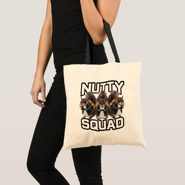 Bolso De Tela Nutty Squad, Squirrel Snack Squad (Anverso (producto))