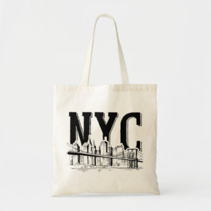 Bolso De Tela Nyc ciudad de Nueva York