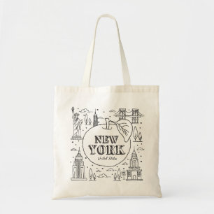 Bolso De Tela NYE New York Vacation Souvenirs NYC Gift
