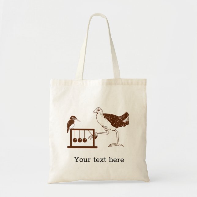 BOLSO DE TELA NZ BIRDS SCIENCE TOY 10000 (Frente)