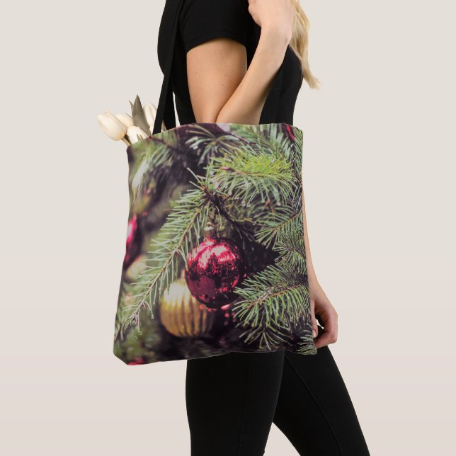 Bolso De Tela O Árbol de Navidad (Detalle)