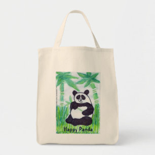 Bolso De Tela O.O. Happy Panda Organic Bag