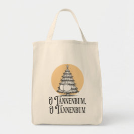 Bolso De Tela O Tannenbum Christmas tree butt bum funny tote