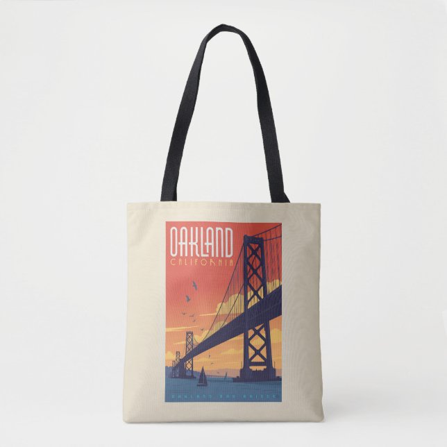 Bolso De Tela Oakland, California (Anverso)
