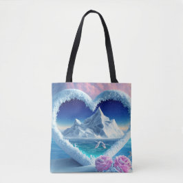 Bolso De Tela Oasis de amor ártico