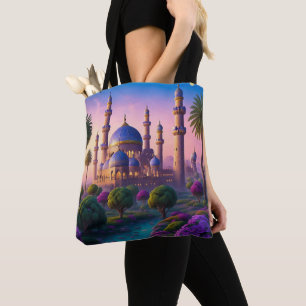 Bolso De Tela Oasis del castillo de Minaret