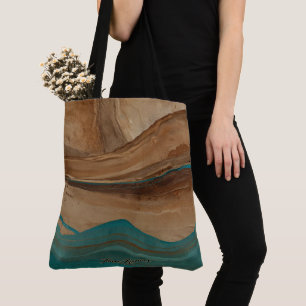 Bolso De Tela Oasis Desierto Mirage Terracota