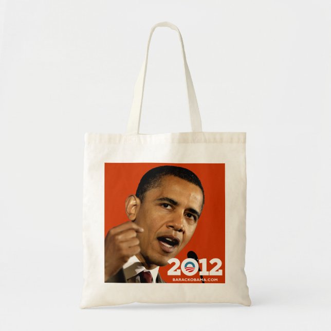 Bolso De Tela Obama 2012 (Frente)
