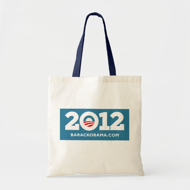 Bolso De Tela Obama 2012 (Frente)
