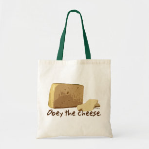 Bolso De Tela Obedezca el queso