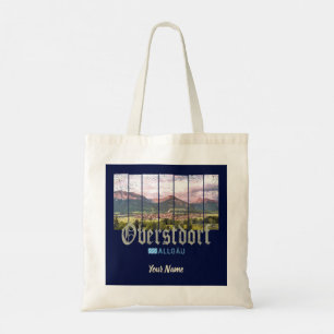 Bolso De Tela Oberstdorf Allgäu Vintage Bavaria Alemania Souveni
