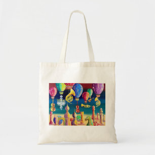 Bolso De Tela Obispos musicales