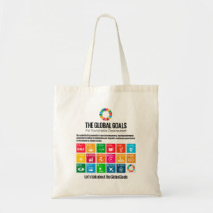 Bolso De Tela Objetivos modernos y modernos de sostenibilidad In