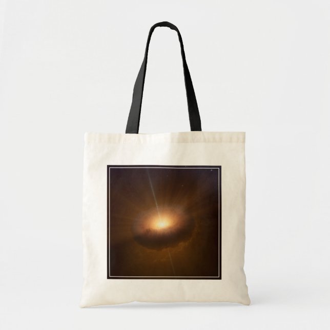 Bolso De Tela Objeto Celestial Cx330. (Frente)