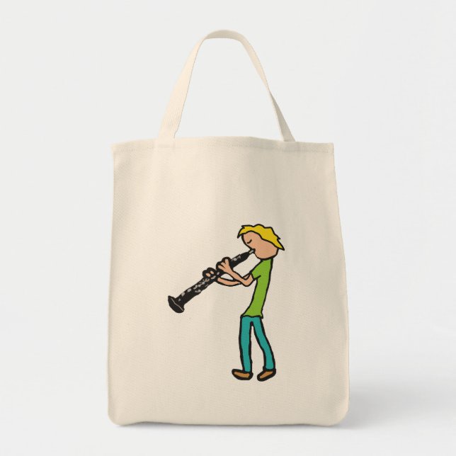 Bolso De Tela Oboe (Frente)