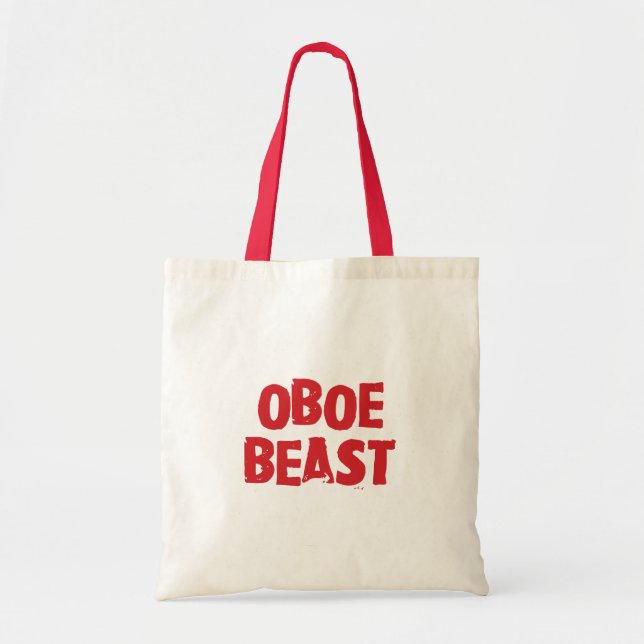 Bolso De Tela Oboe Beast Totebag (Frente)