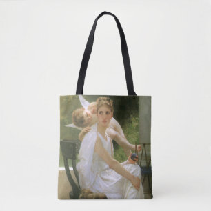 Bolso De Tela Obra interrumpida por Bouguereau, retrato Angel