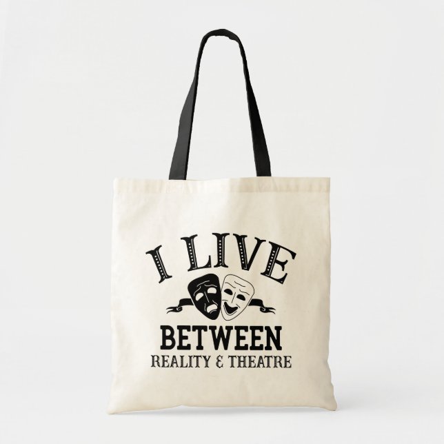 Bolso De Tela Obsequio de actriz de actor de teatro musical de B (Frente)