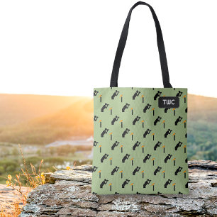 Bolso De Tela Observadores de aves - Ornitólogo y pájaro - propi
