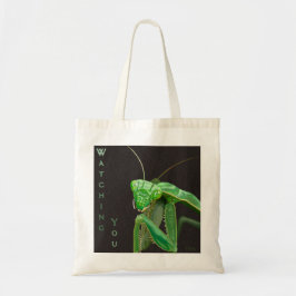 Bolso De Tela Observándote - Versión verde