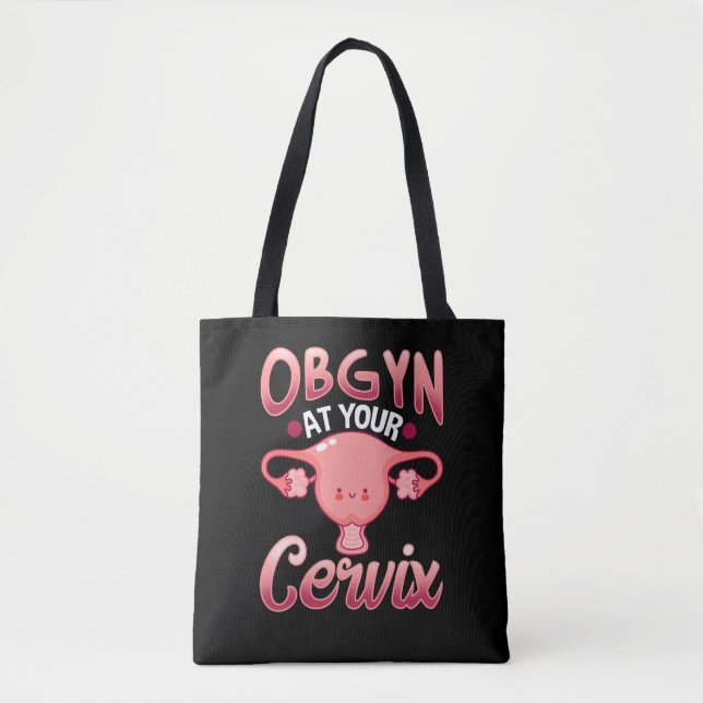 Bolso De Tela Obstetricista cutáneo Médica ginecólogo (Anverso)