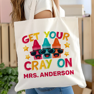 Bolso De Tela Obtén Tu Reza En Un Divertido Profesor Personaliza
