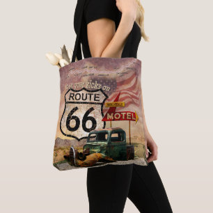 Bolso De Tela Obtén tus Kicks en la Ruta 66 