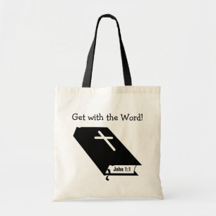 Bolso De Tela Obtener con la palabra