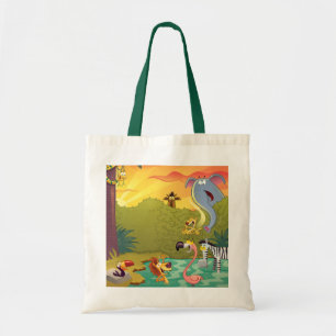 Bolso De Tela Ocaso en el agujero de agua