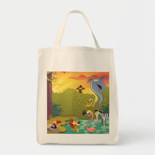Bolso De Tela Ocaso en el agujero de agua