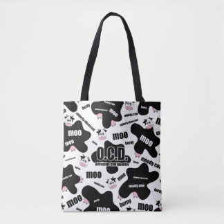 Bolso De Tela OCD - Trastorno obsesivo de vaca