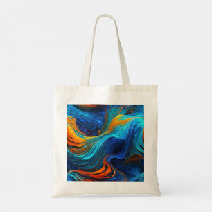 Bolso De Tela Ocean Lava "Tempestial"