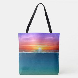 Bolso De Tela Ocean Sunset
