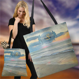 Bolso De Tela Ocean Sunset 0735