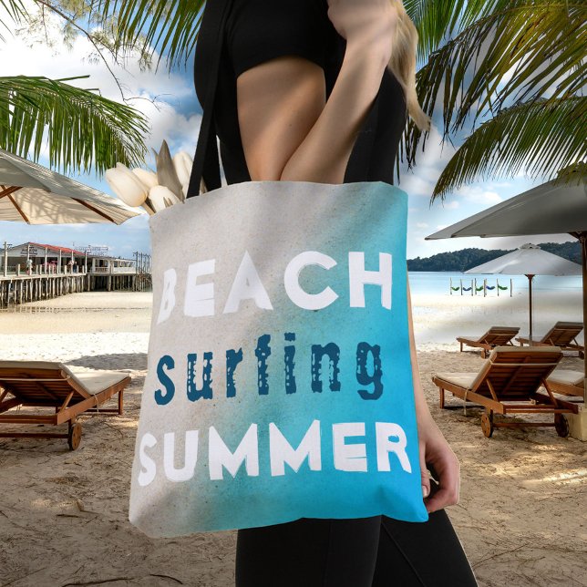 Bolso De Tela Océano de arena de verano para el surf en la playa (Subido por el creador)