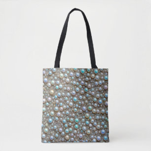 Bolso De Tela Océano De Perlas