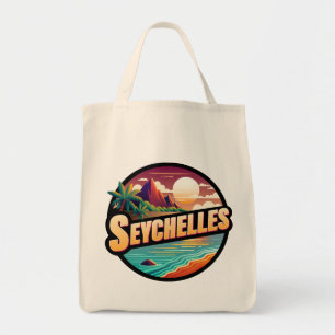 Bolso De Tela Océano Índico de las Islas Seychelles