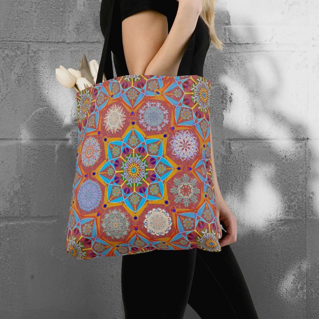 Bolso De Tela Octo brightener estilo árabe morisco rojo (Subido por el creador)