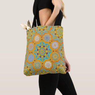 Bolso De Tela Octo brightener estilo árabe morisco tangerino