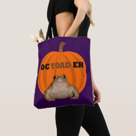 Bolso De Tela Octoader Halloween Pun With Toad Holiday Fun