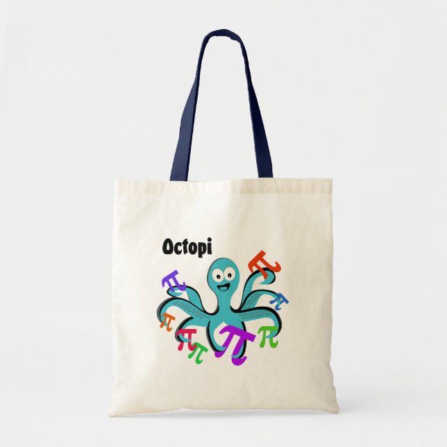 Bolso De Tela Octopi (Frente)