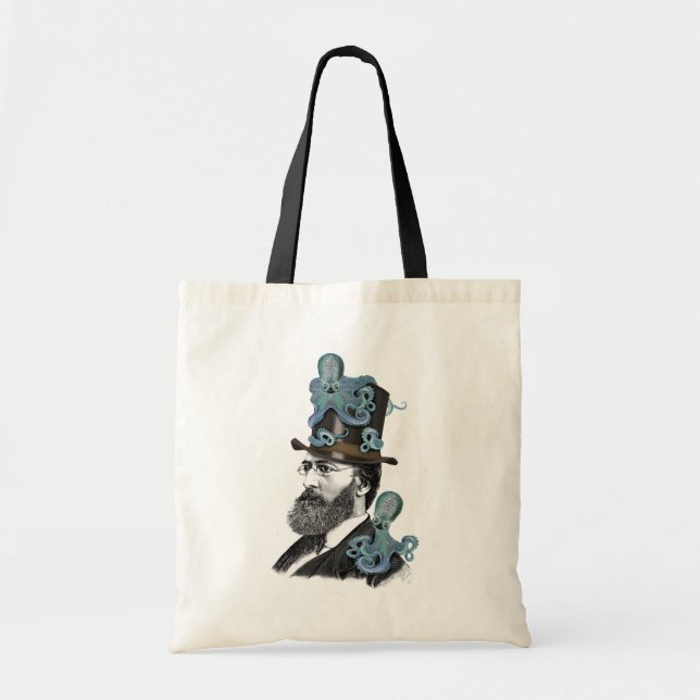 Bolso De Tela Octopus 2 médica (Frente)