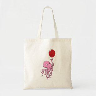 Bolso De Tela Octopus con globo
