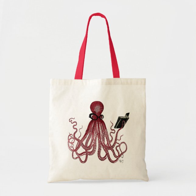 Bolso De Tela Octopus inteligente (Frente)