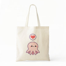 Octopus rosado de Kawaii