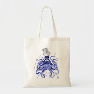 Bolso De Tela Octopus sobre la ciudad
