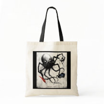 Octopus Tote Bag - Natural