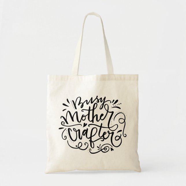 Bolso De Tela Ocupado maestro (Frente)