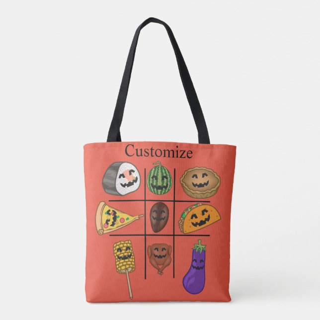Bolso De Tela Oddball Jack o'lantern Medley Thunder_Cove (Reverso)