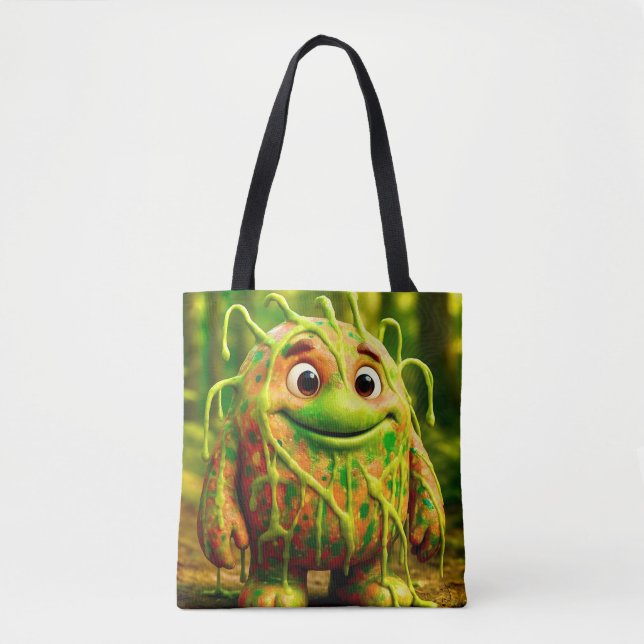 Bolso De Tela OddFriends Gooey Monster Tote Bag (Anverso)